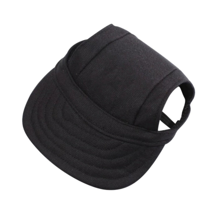 Dog Cap - Black - Dog Hats from . at DoggyTopia
