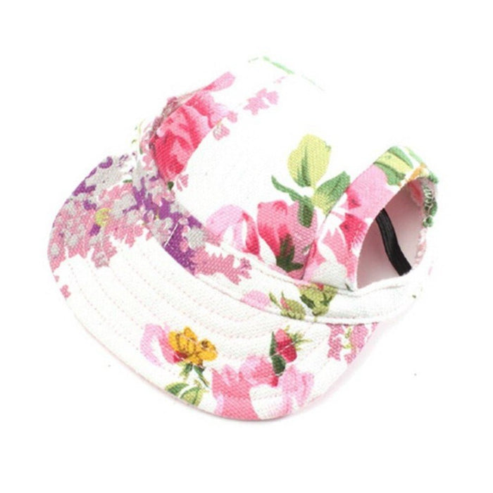 Dog Cap - Floral - Dog Hats from . at DoggyTopia