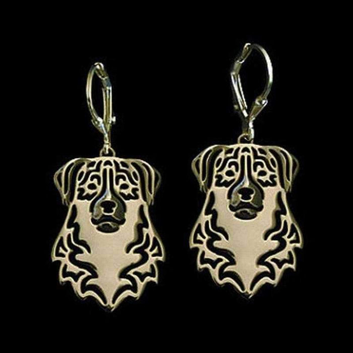 Dog Earrings - Australian Shepherd - Earrings from . at DoggyTopia