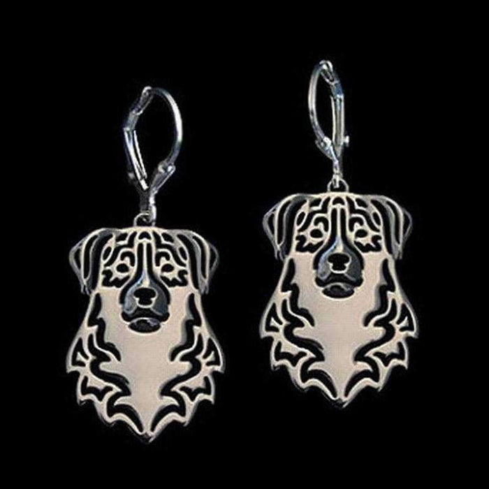 Dog Earrings - Australian Shepherd - Earrings from . at DoggyTopia