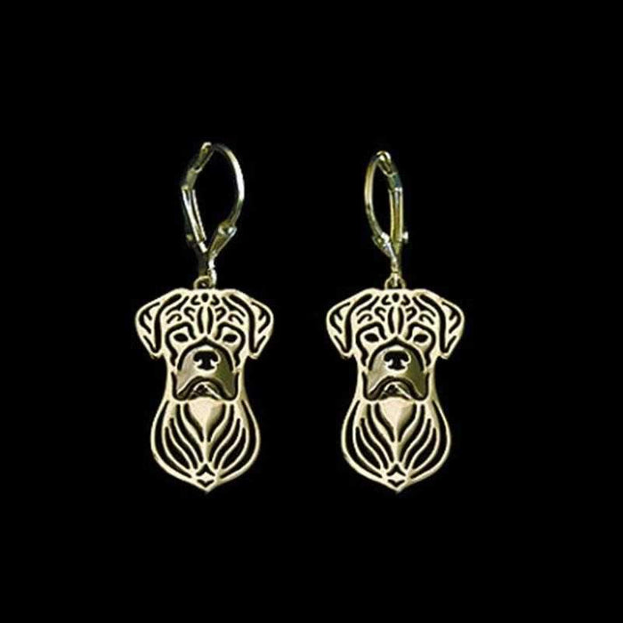 Dog Earrings - Boxer - Earrings from . at DoggyTopia