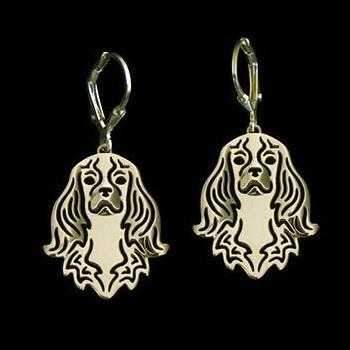 Dog Earrings - Cavalier - Earrings from . at DoggyTopia