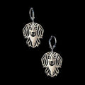 Dog Earrings - Dachshund Long Haired - Earrings from . at DoggyTopia
