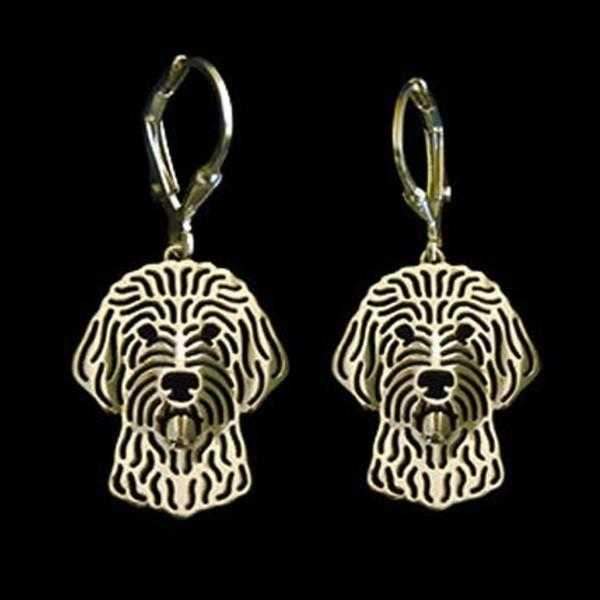 Dog Earrings - Groodle - Earrings from . at DoggyTopia