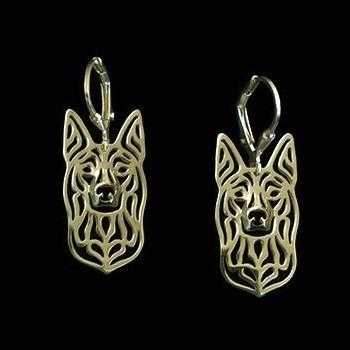 Dog Earrings - Kelpie - Earrings from . at DoggyTopia