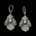 Dog Earrings - Poodle - Earrings from . at DoggyTopia
