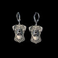 Dog Earrings - Rottweiler - Earrings from . at DoggyTopia