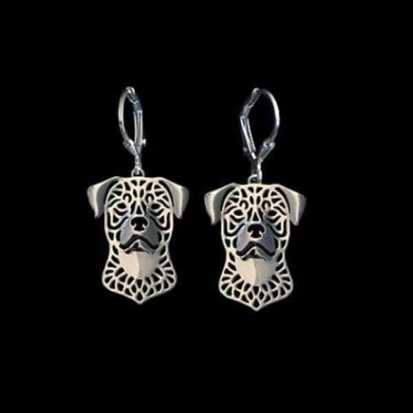 Dog Earrings - Rottweiler - Earrings from . at DoggyTopia