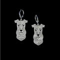 Dog Earrings - Schnauzer - Earrings from . at DoggyTopia