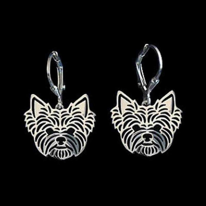 Dog Earrings - Yorkshire Terrier - Earrings from . at DoggyTopia