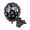 Dog Paw Prints Party Balloons - Black - Party Balloons from . at DoggyTopia