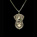 Dog Pendant Necklace - Labrador - Necklaces from . at DoggyTopia