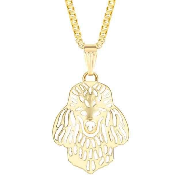 Dog Pendant Necklace - Poodle - Necklaces from . at DoggyTopia