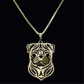 Dog Pendant Necklace - Pug - Necklaces from . at DoggyTopia