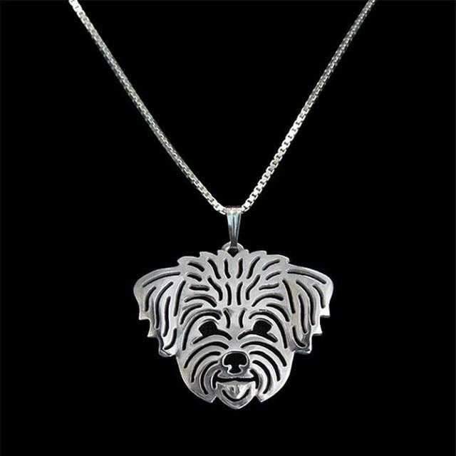 Dog Pendant Necklace - West Highland Terrier - Necklaces from . at DoggyTopia