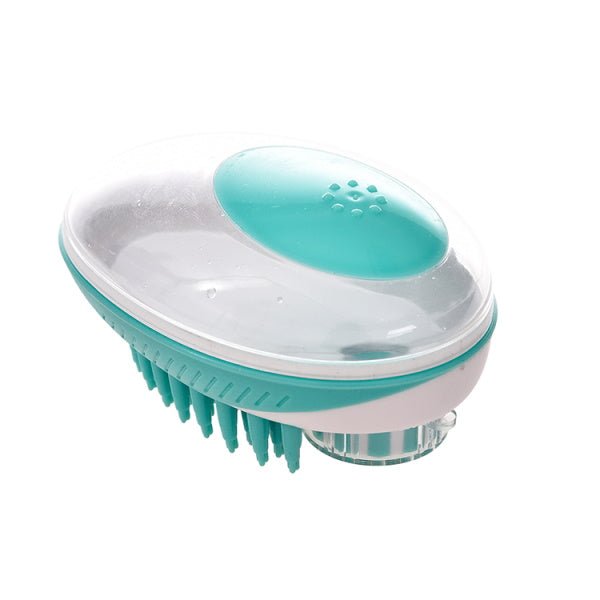 Dog Shampoo Massage Brush - Brushes from . at DoggyTopia