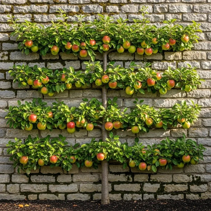 Espalier 'Discovery' Apple Tree | Bare Root