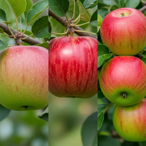 'Falstaff', 'Fiesta' & 'Red Ellison' (Bare Root) Trio Tree