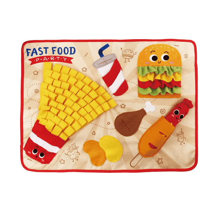 Fast Food Party Snuffle Mat - Snuffle Mats from Sale at DoggyTopia