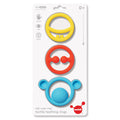 Fat Brain Toys Nigi Nagi & Nogi Teething Rings by Moluk | Primary