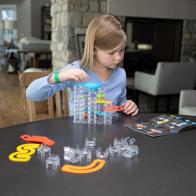 Fat Brain Toys Trestle Tracks Deluxe Set
