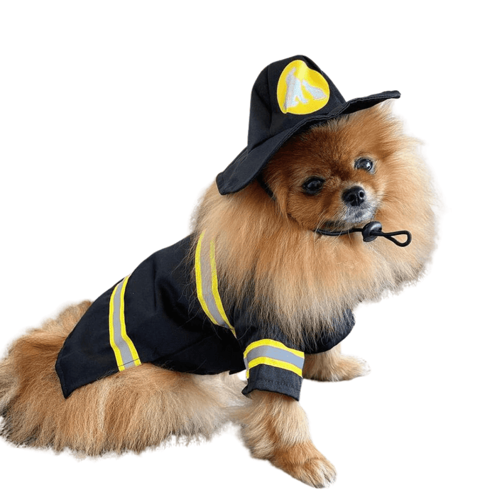 Fire Fighter Dog Costume - Costumes from Sale at DoggyTopia