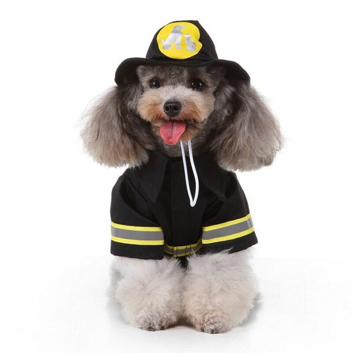 Fire Fighter Dog Costume - Costumes from Sale at DoggyTopia