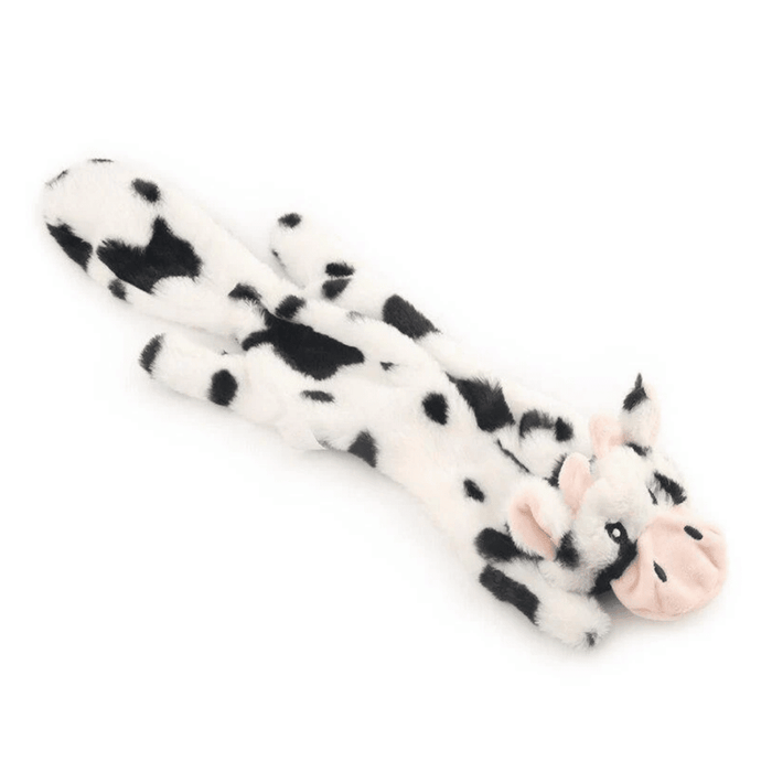 Floppy Cow Plush Dog Toy - Plush Toys from . at DoggyTopia