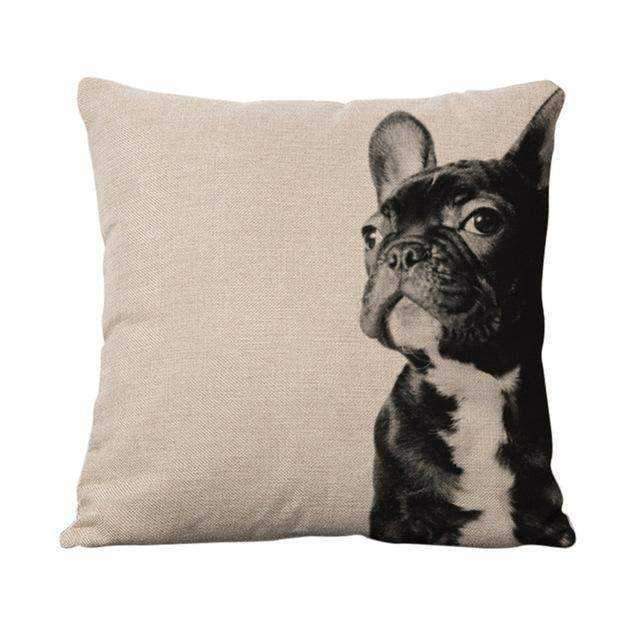 Frenchie Cushion - Cushions from . at DoggyTopia