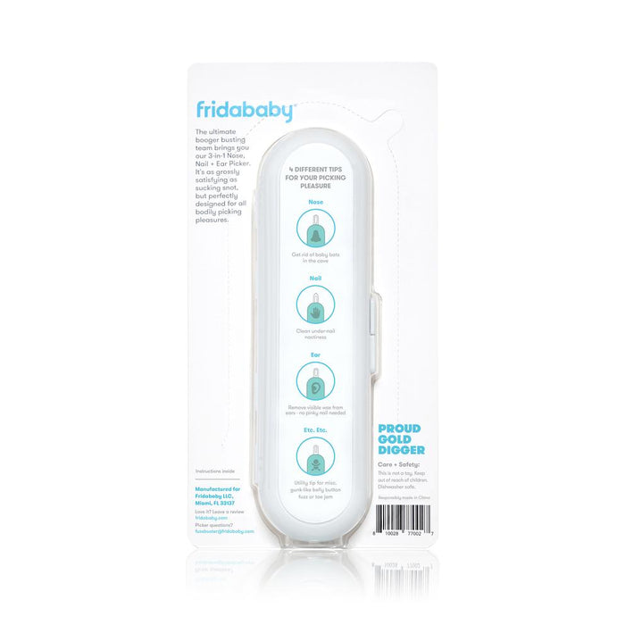 Frida 3- in 1 Nose,Nail, +Ear Picker