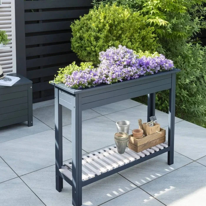 Galaxy High Planter with Zinc Tray