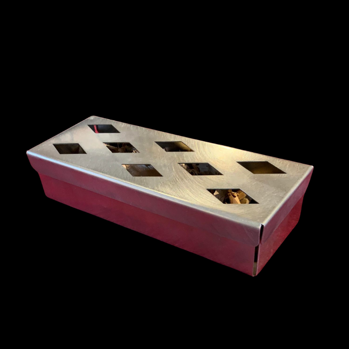 Gas Grill Smoker Box-Diamond Cut - Humphreys BBQ