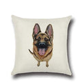 German Shepherd Throw Cushion - Cushions from . at DoggyTopia