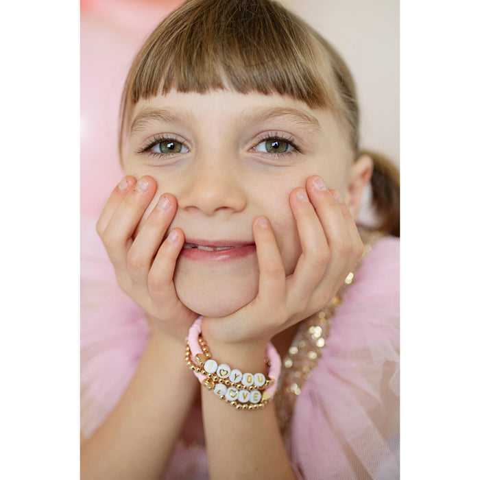 Great Pretenders Pink Love Bracelets