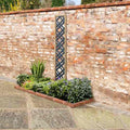 Grey Painted Lattice #0.3m