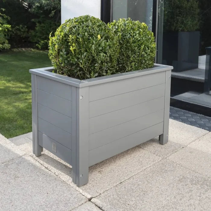 Grigio Rectangular Planter 35x60cm