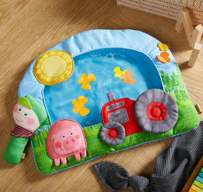 Haba Farm On the Farm Water Play Mat Tummy Time Activity