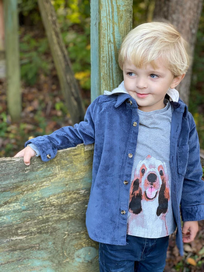 Henry Print Tee LS