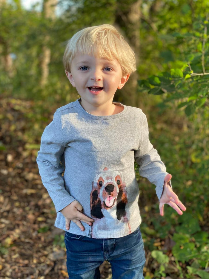 Henry Print Tee LS