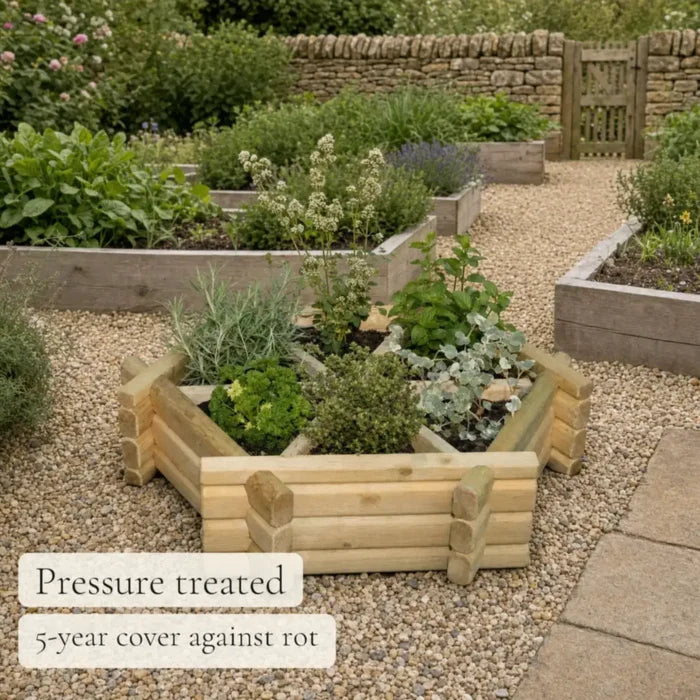 Herb Wheel Planter #76cm(L) x 76cm(W) x 20cm(H)