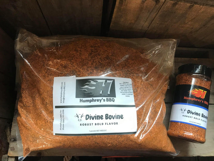 Humphrey's Rub - Divine Bovine - Humphreys BBQ