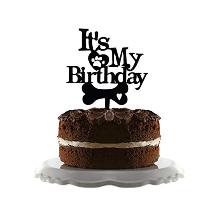 It's My Birthday - Dog cake Topper - Cake Toppers from . at DoggyTopia