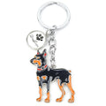 Key Ring Doberman - Key Rings from . at DoggyTopia