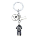 Key Ring Poodle - Key Rings from . at DoggyTopia