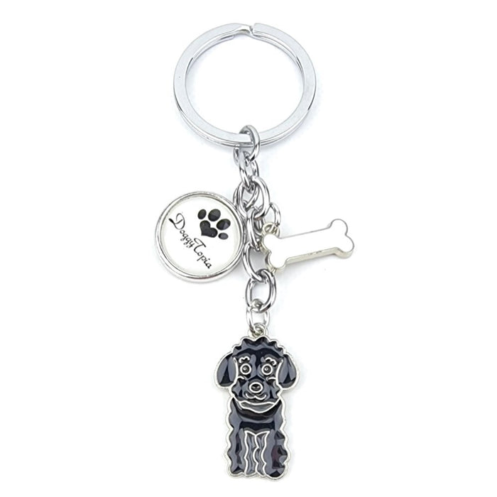 Key Ring Poodle - Key Rings from . at DoggyTopia