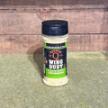 KOSMOS Q WING DUST -  GARLIC PARMESAN- 5.1oz Bottle - Humphreys BBQ