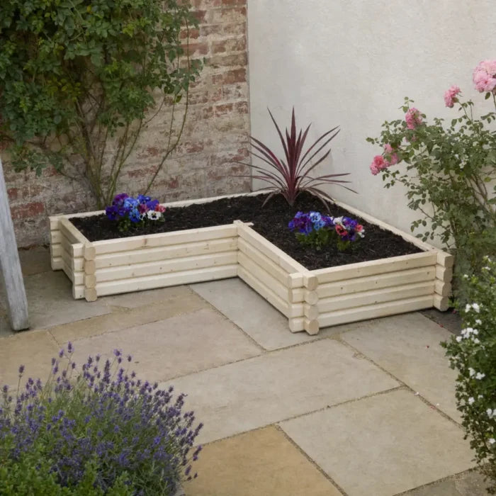 L-Shaped Planter #122cm(L) x 69cm(W) x 30cm(H)