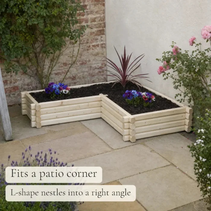 L-Shaped Planter #122cm(L) x 69cm(W) x 30cm(H)