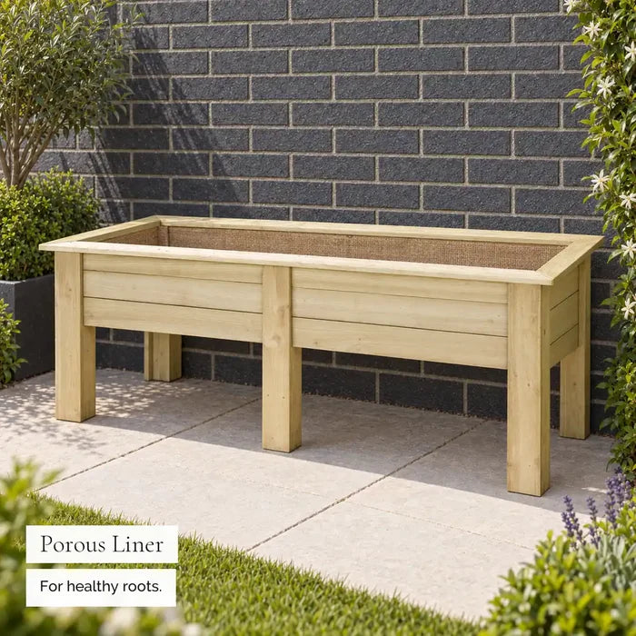 Large Elevated Kitchen Garden Planter (1.8m) — liner