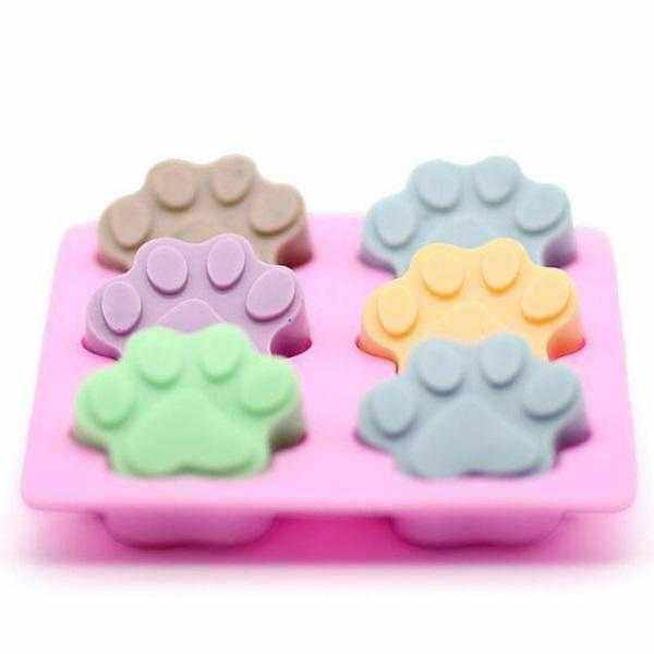 Large Paws Silicone Mould - Moulds from . at DoggyTopia